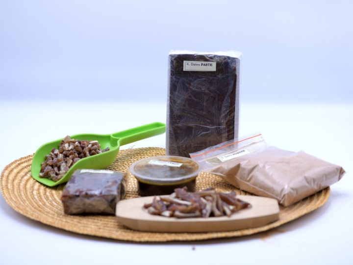 Date paste blocks and packs