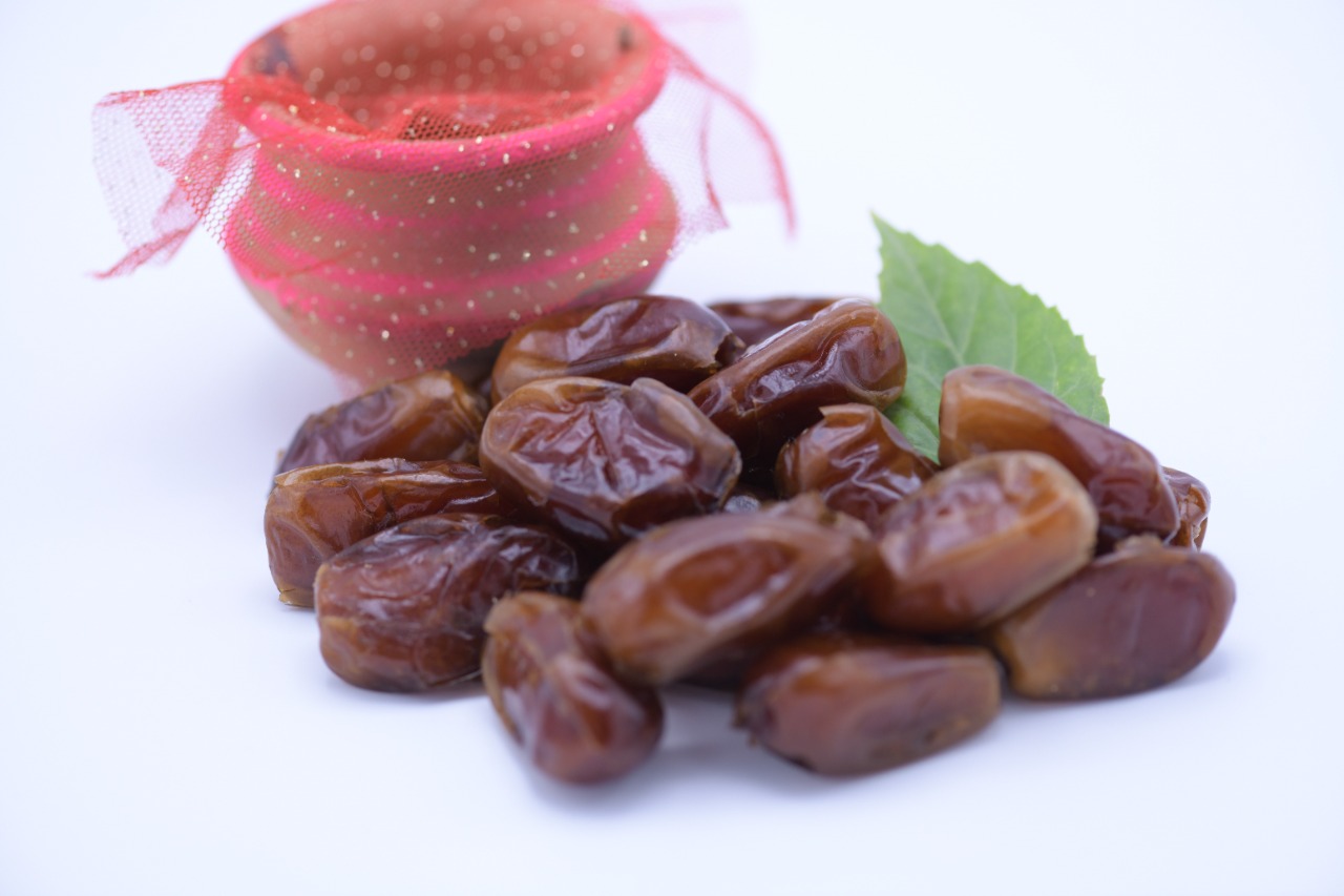 Dates presented with a traditional clay pot